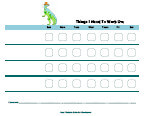 dinosaur behavior chart